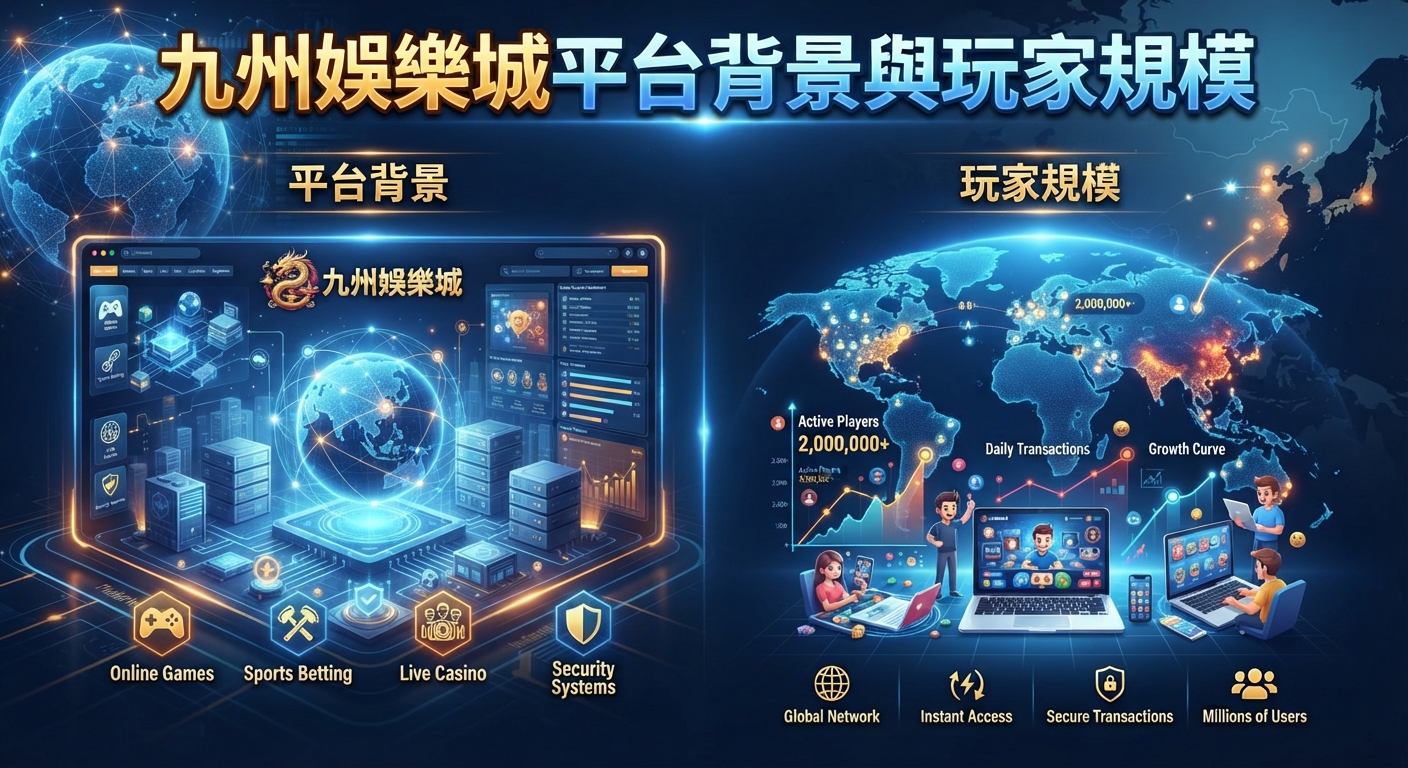 九州娛樂城平台背景與玩家規模
